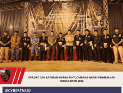 DPP,DPC Dan Ratusan Warga PSHT Jombang hadiri Pengesahan Warga Baru 2026