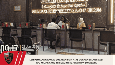 LBH Pemalang Kawal Gugatan PMH atas Dugaan Lelang Aset Rp2 Miliar yang Terjual Rp510 Juta di PN Surabaya
