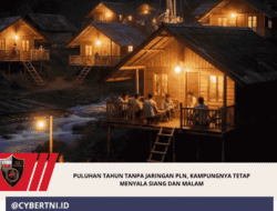 Puluhan Tahun Tanpa Jaringan PLN, Kampungnya Tetap Menyala Siang dan Malam