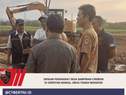 Oknum Perangkat Desa Sampiran Cirebon Di Sorotan Warga, Urug Tanah Bengkok