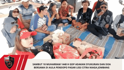 Sambut 10 Muharram 1448 H GDP Adakan Syukuran Dan Doa Bersama Di Aula Pendopo Pasar Legi Citra Niaga Jombang