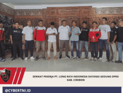 Serikat Pekerja PT. Long Rich Indonesia Datangi Gedung DPRD Kab. Cirebon