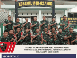 Danrem 141/Tp Kunjungan Kerja ke Wilayah Kodim 1419/Enrekang, Dandim Bersama Forkopimda Sambut Kedatangan Rombongan