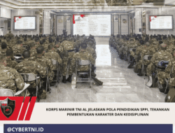 KORPS MARINIR TNI AL JELASKAN POLA PENDIDIKAN SPPI, TEKANKAN PEMBENTUKAN KARAKTER DAN KEDISIPLINAN