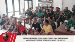 Kodim 0721/Blora Gelar Nobar Piala Dunia 2026 Bersama Masyarakat, Pererat Kemanunggalan TNI-Rakyat