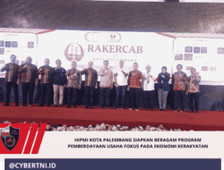 HIPMI kota Palembang Siapkan Beragam Program Pemberdayaan Usaha Fokus pada Ekonomi Kerakyatan