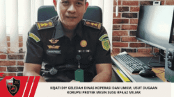 Kejati DIY Geledah Dinas Koperasi dan UMKM, Usut Dugaan Korupsi Proyek Mesin Susu Rp4,62 Miliar