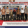 Polsek Keluang Gelar Bakti Sosial HUT Bhayangkara ke-80, Salurkan 150 Paket Sembako dan Khitanan Massal
