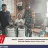 Babinsa Koramil 1419-03/Baraka Dampingi Penyaluran Bantuan Pangan Bulog di Desa Pasui