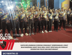 Kapolres Jombang Dorong Semangat Kebersamaan Lewat Bhayangkara Night Run 2026, Event Spektakuler Perkuat Kedekatan Polri dan Masyarakat