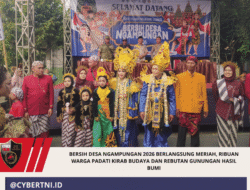 Bersih Desa Ngampungan 2026 Berlangsung Meriah, Ribuan Warga Padati Kirab Budaya dan Rebutan Gunungan Hasil Bumi
