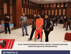 Polri Tangkap Buronan Interpol Beijing, Tegaskan Komitmen Berantas Kejahatan Transnasional