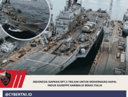 Indonesia Siapkan Rp7,5 Triliun untuk Modernisasi Kapal Induk Giuseppe Garibaldi Bekas Italia