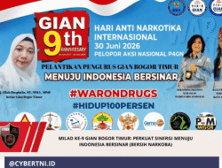 Milad Ke-9 GIAN Bogor Timur: Perkuat Sinergi Menuju Indonesia Bersinar (Bersih Narkoba)