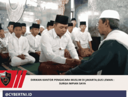 Dirikan Kantor Pengacara MUSLIM di Jakarta,Gus Leman : Surga Impian Saya