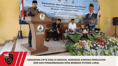 Sarasehan Cipta Desa di Madiun, Kemendes Dorong Penguatan SDM dan Pengembangan Desa Berbasis Potensi Lokal