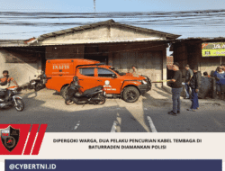 Dipergoki Warga, Dua Pelaku Pencurian Kabel Tembaga di Baturraden Diamankan Polisi