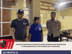 Polresta Banyumas Ungkap Dugaan Pembunuhan Berencana di Arcawinangun, Istri Korban Jadi Tersangka