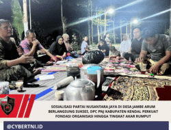Sosialisasi Partai Nusantara Jaya di Desa Jambe Arum Berlangsung Sukses, DPC PNJ Kabupaten Kendal Perkuat Fondasi Organisasi Hingga Tingkat Akar Rumput