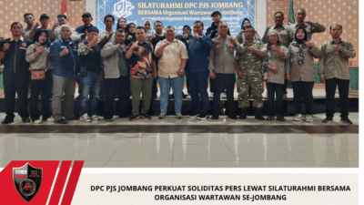 DPC PJS Jombang Perkuat Soliditas Pers Lewat Silaturahmi Bersama Organisasi Wartawan se-Jombang