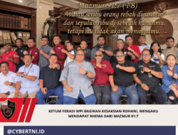 Ketum FERADI WPI Bagikan Kesaksian Rohani, Mengaku Mendapat Rhema dari Mazmur 91:7