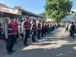 Apel Pengamanan Audiensi DPD LSM GMBI Kabupaten Majalengka di BRI Cabang Majalengka