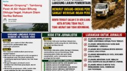 Ketua Investigasi DPP ASWIN Sulawesi Utara Tegaskan Pentingnya Verifikasi dan Kepatuhan terhadap UU Pers serta Kode Etik Jurnalistik