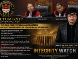 Ketua Umum GNTP Apresiasi Putusan Mahkamah Konstitusi, Tegaskan Perlindungan Kritik sebagai Pilar Demokrasi