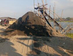 Galian Tambang Pasir di Gebangbunder Plandaan Diduga Ilegal, Sekdes : Tegal Saya Yang Dibuat Akses Jalan