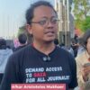 Koalisi Pers Mahasiswa dan AJI Yogyakarta Gelar Aksi Tolak Stigmatisasi Jurnalis, Sampaikan Lima Tuntutan kepada Presiden