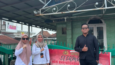 HARI BHAYANGKARA KE 80 1 JULI 2026 GARNIZUN SUMSEL GANDENG BNN SUMSEL SOSIALISASI ANTI NARKOBA MONOLOG MUSI 6 PALEMBANG