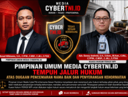 Pimpinan Umum Media CyberTNI.id Ahmad Wibisono, S.H., C.PFW., C.MDF., C.JKJ., C.FTAX Tempuh Jalur Hukum Atas Dugaan Pencemaran Nama Baik dan Penyerangan Kehormatan