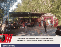 Kesenian Kuda Lumping Turonggo Tresno Budoyo Semarakkan Tradisi Tahunan di Desa Pulau Pelawan