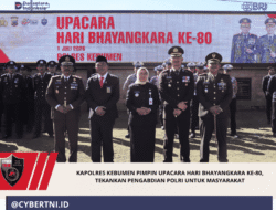 Kapolres Kebumen Pimpin Upacara Hari Bhayangkara ke-80, Tekankan Pengabdian Polri untuk Masyarakat