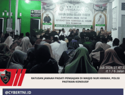 Ratusan Jamaah Padati Pengajian di Masjid Nur Hikmah, Polisi Pastikan Kondusif
