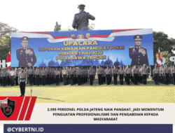 2.595 Personel Polda Jateng Naik Pangkat, Jadi Momentum Penguatan Profesionalisme dan Pengabdian kepada Masyarakat