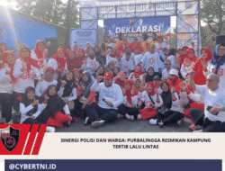 Sinergi Polisi dan Warga: Purbalingga Resmikan Kampung Tertib Lalu Lintas