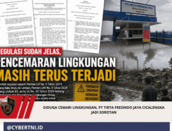 Diduga Cemari Lingkungan, PT Tirta Fresindo Jaya Cicalengka Jadi Sorotan