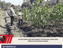 Polsek Kabuh Ajak Masyarakat Optimalkan Lahan Demi Perkuat Ketahanan Pangan