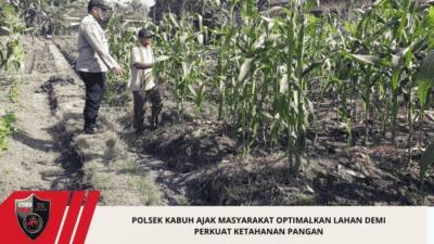 Polsek Kabuh Ajak Masyarakat Optimalkan Lahan Demi Perkuat Ketahanan Pangan