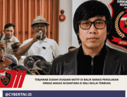 Terjawab Sudah! Dugaan Motif di Balik Narasi Penolakan Ormas Madas Nusantara di Bali Mulai Terbuka