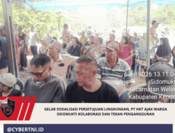 Gelar Sosialisasi Persetujuan Lingkungan, PT HKT Ajak Warga Sidomukti Kolaborasi dan Tekan Pengangguran