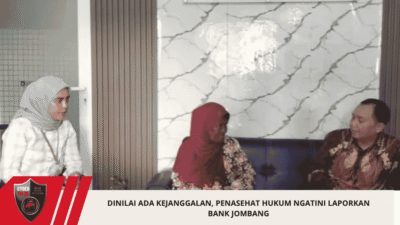 Dinilai Ada Kejanggalan, Penasehat Hukum Ngatini Laporkan Bank Jombang