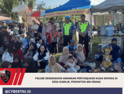 Polsek Kemangkon Amankan Pertunjukan Kuda Kepang di Desa Sumilir, Penonton 400 Orang