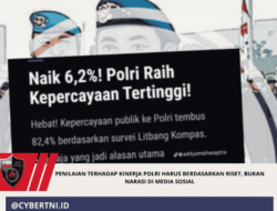 Penilaian terhadap Kinerja Polri Harus Berdasarkan Riset, Bukan Narasi di Media Sosial