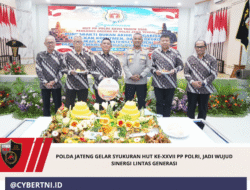 Polda Jateng Gelar Syukuran HUT ke-XXVII PP Polri, Jadi Wujud Sinergi Lintas Generasi