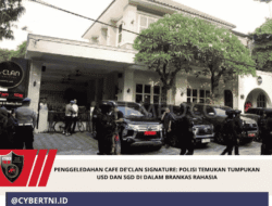 Penggeledahan Cafe de’CLAN Signature: Polisi Temukan Tumpukan USD dan SGD di dalam Brankas Rahasia