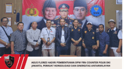 Agus Flores Hadiri Pembentukan DPW FRN Counter Polri DKI Jakarta, Perkuat Konsolidasi dan Sinergitas Antarwilayah