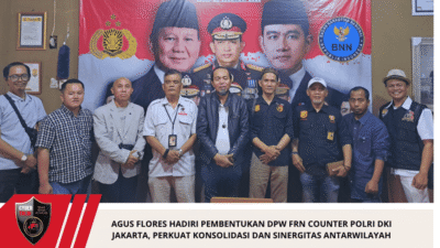 Agus Flores Hadiri Pembentukan DPW FRN Counter Polri DKI Jakarta, Perkuat Konsolidasi dan Sinergitas Antarwilayah