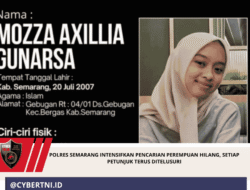 Polres Semarang Intensifkan Pencarian Perempuan Hilang, Setiap Petunjuk Terus Ditelusuri